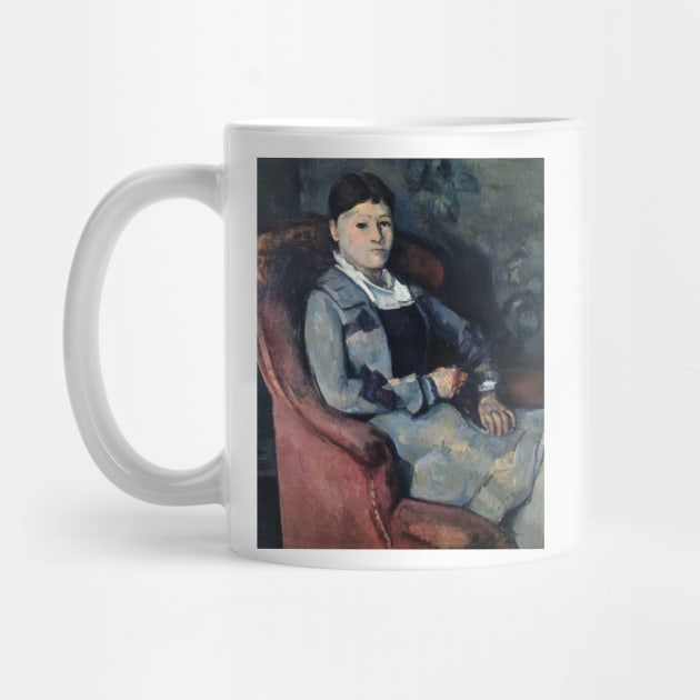 Portrait of Mme. Cezanne by Paul Cezanne by Classic Art Stall